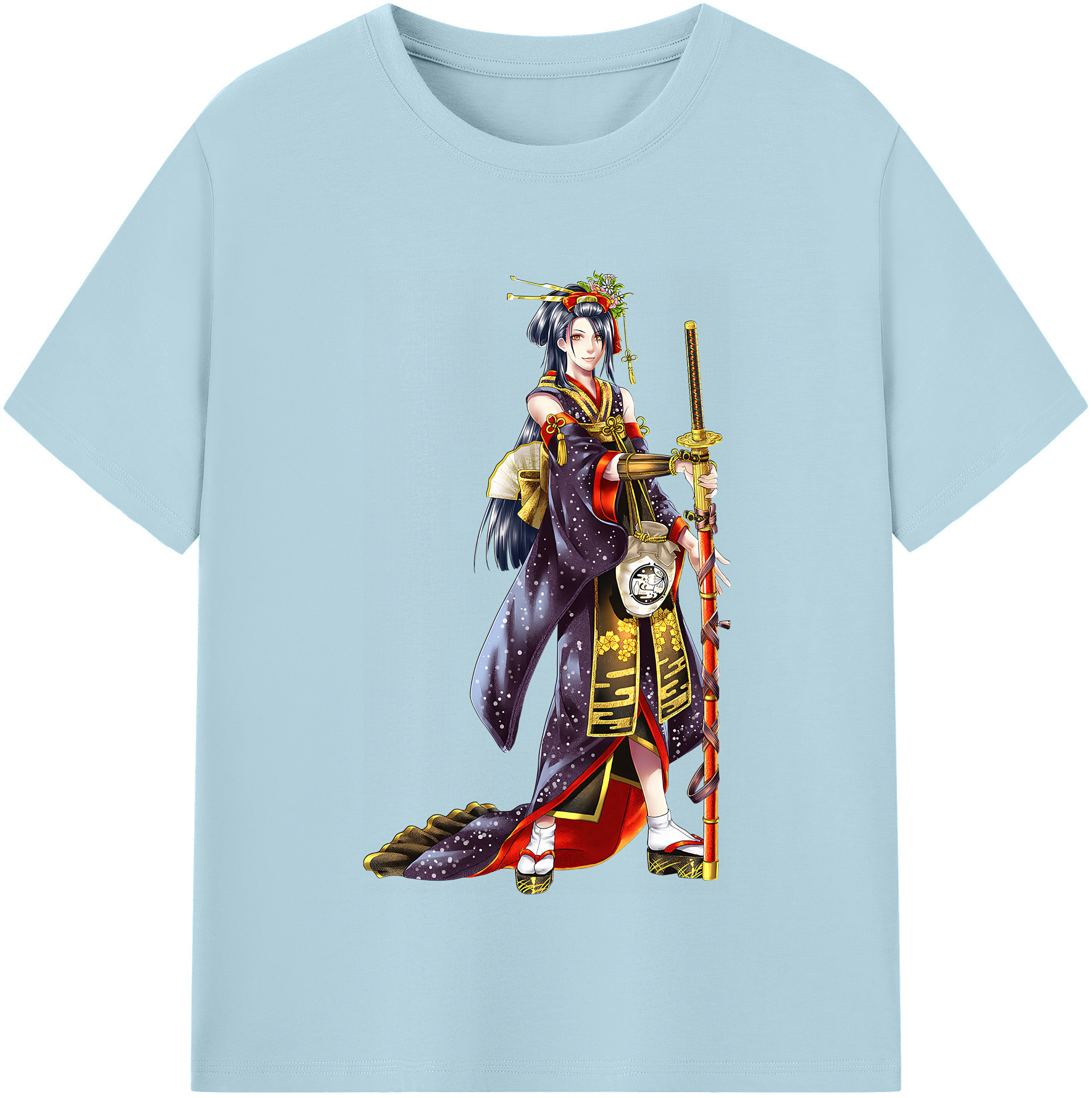 （画像用） 刀剣乱舞 Touken Ranbu 綿100％半袖Tシャツ（フロントプリント）